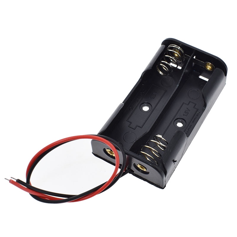 Hộp đựng pin AA loại 1 2 3 4 6 ngăn tùy chọn DIY tiện lợi