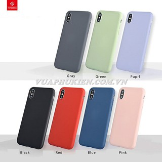 Ốp lưng Silicone dẻo màu hãng KST DESIGN Cho iPhone 11 Pro Max, 11 Pro, 11, Xs Max, Xr, Xs, X, Chống bẩn, chống vân tay