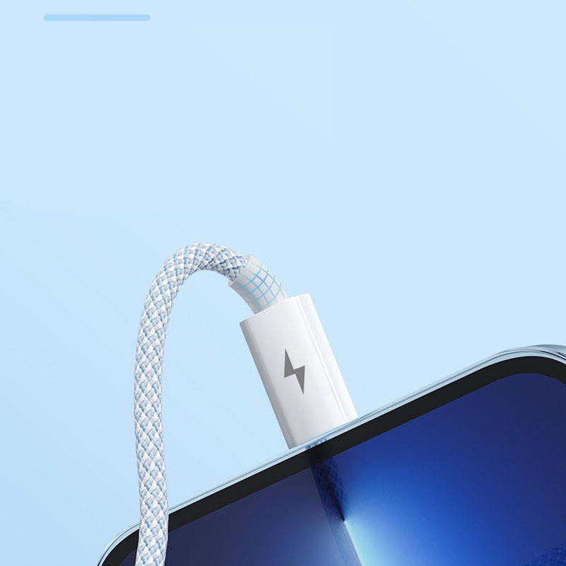 Dây Cáp Sạc Nhanh 66W 3 Trong 1 USB type C 1.2M 6A Cho iphone