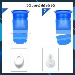 [COMBO 5] x Nút silicon bịt ống cống chặn mùi hôi hiệu quả