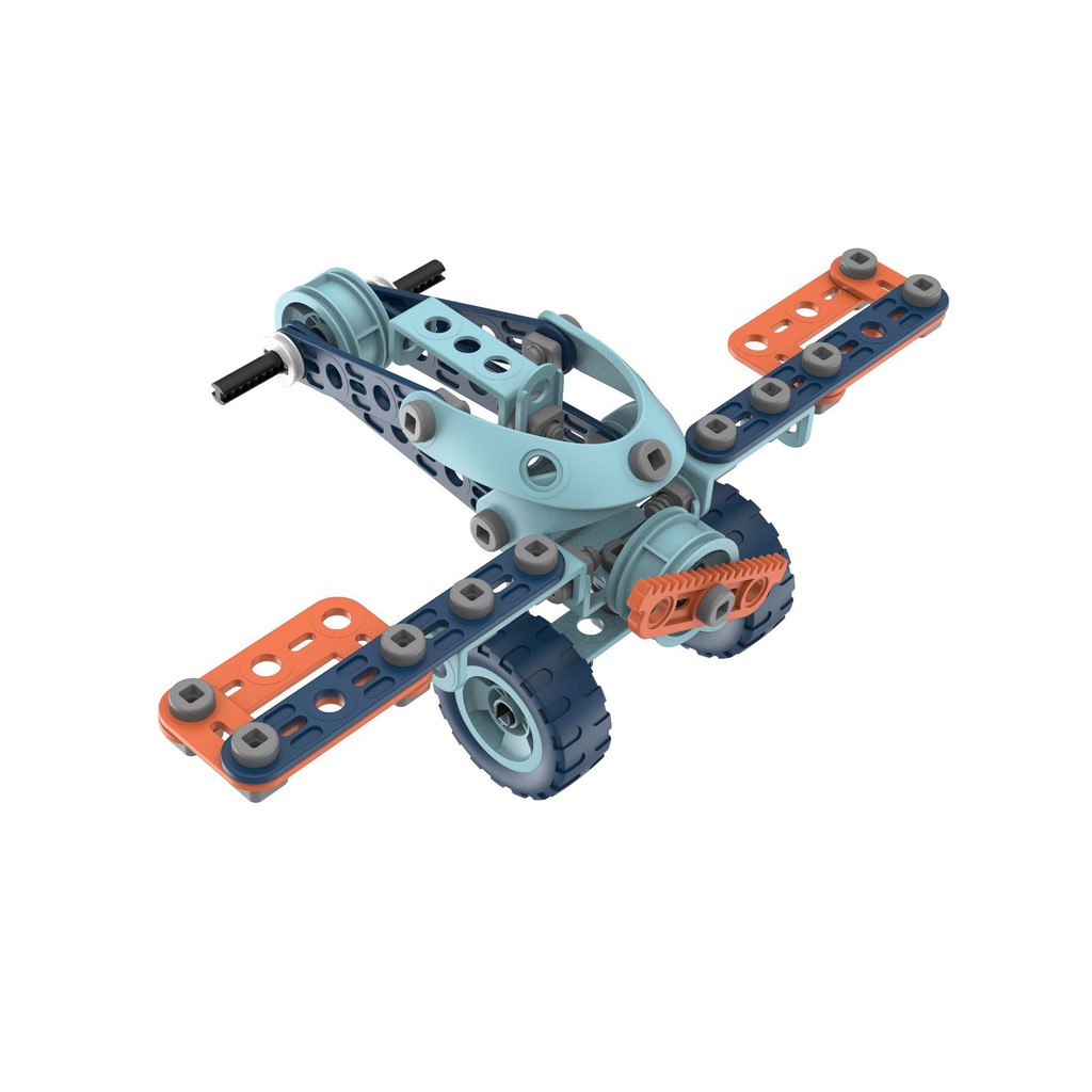 Đồ chơi khoa học Stem Toys - Hộp lắp ráp DIY 12 phương tiện giao thông 7758