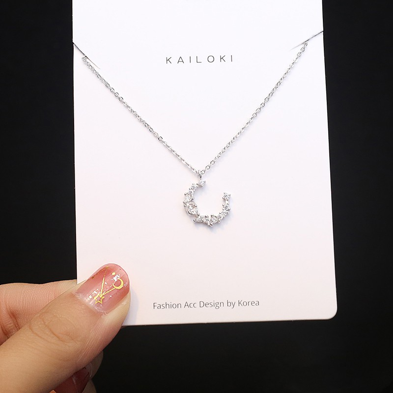 vòng cổ Mặt Trăng Đính Đá C109