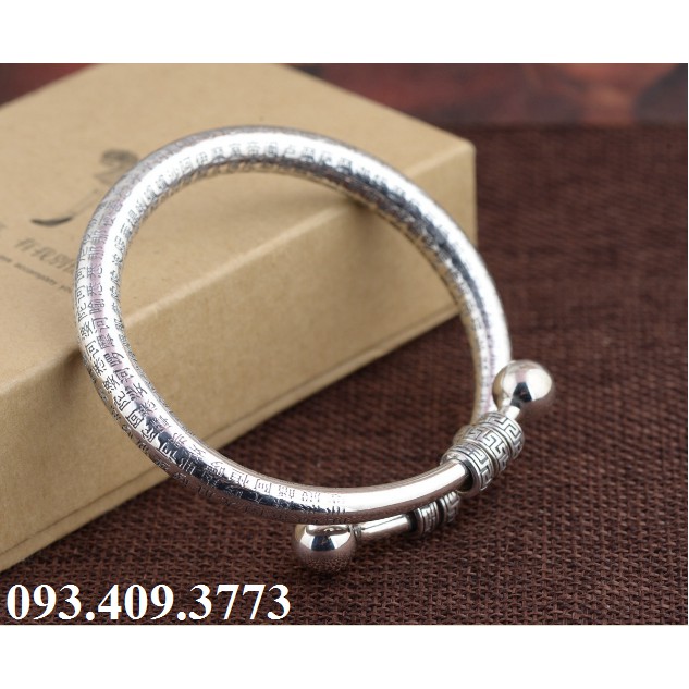 VÒNG TAY KHẮC ĐẠI BI CHÚ PHẬT GIÁO TÂY TẠNG - VT245