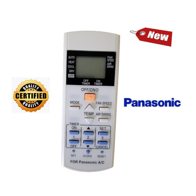 Điều khiển điều hòa Panasonic-  CU/CS- 9000BTU 12000BTU 18000BTU 1 chiều 2 chiều Inverter