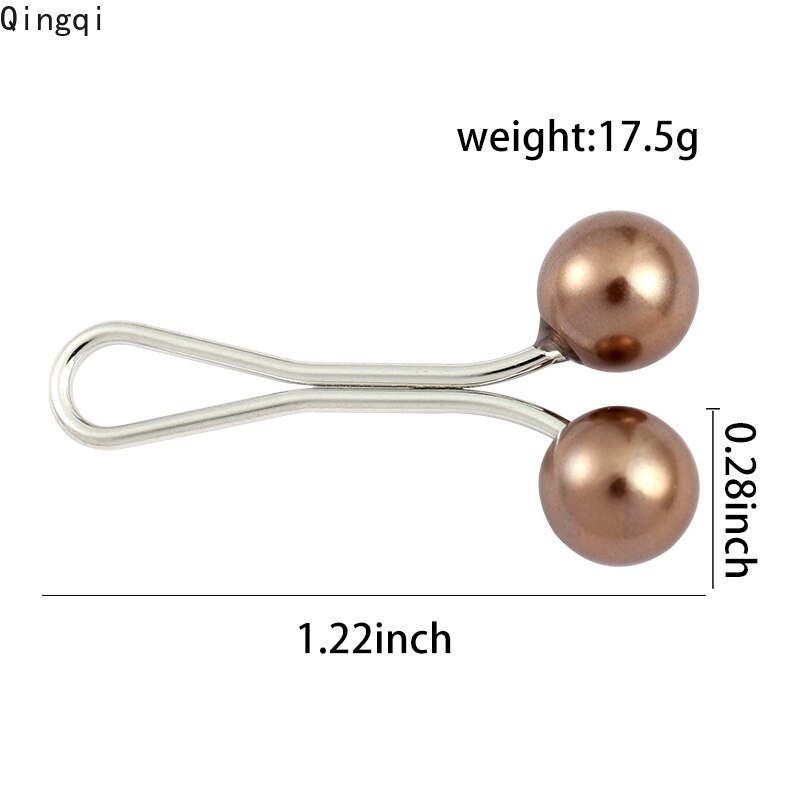 Kẹp Tóc Đính Ngọc Trai Nhân Tạo Nhiều Màu Phong Cách Hồi Giáo