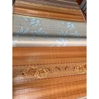 Chiếu trúc tây bắc- tăm vân gỗ- tăm hoa đế lụa(mầu ngẫu nhiên)