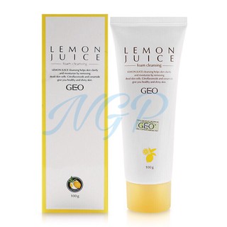 Sữa rửa mặt chanh Geo Lemon Juice Foam Cleansing