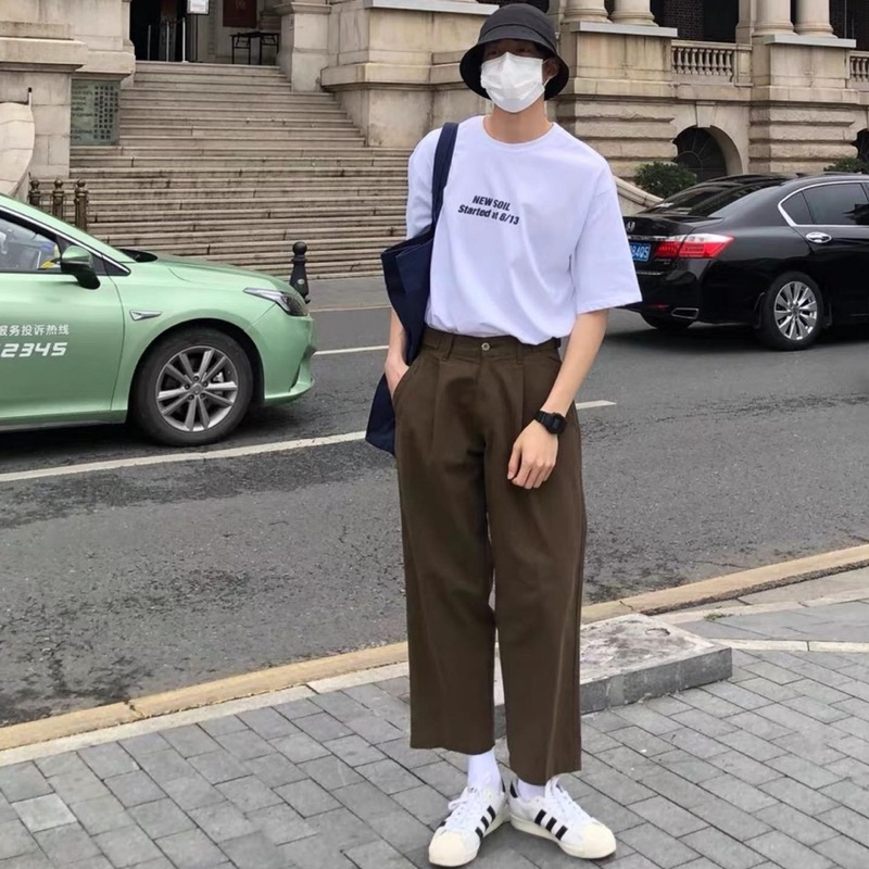 QUẦN KAKI NÂU UNISEX