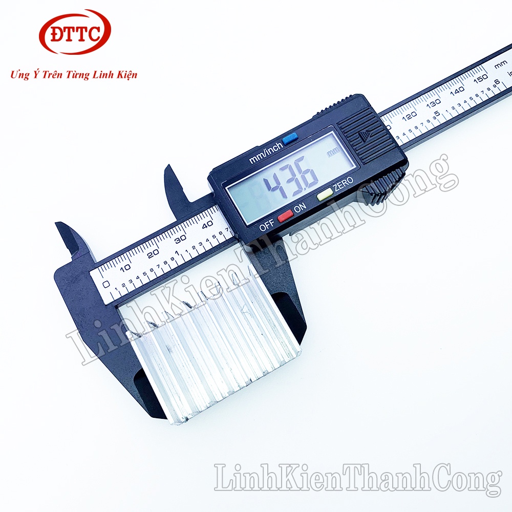 Nhôm Tản Nhiệt 8 Cánh 30x45x17mm