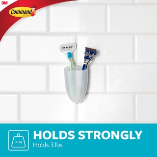 MÓC GIỮ BÀN CHẢI ĐÁNH RĂNG COMMAND 3M BATH16