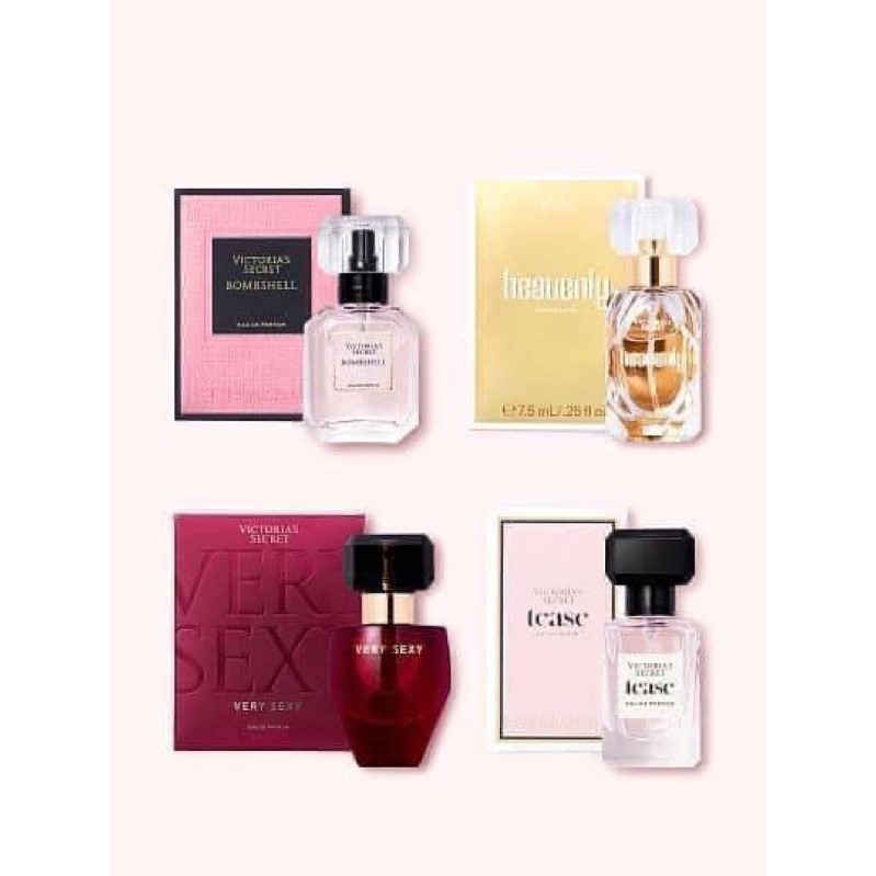 Set 4 chai nước hoa của Victoria secret .