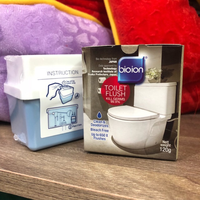 Sáp diệt khuẩn và tẩy rửa bồn cầu Bioion