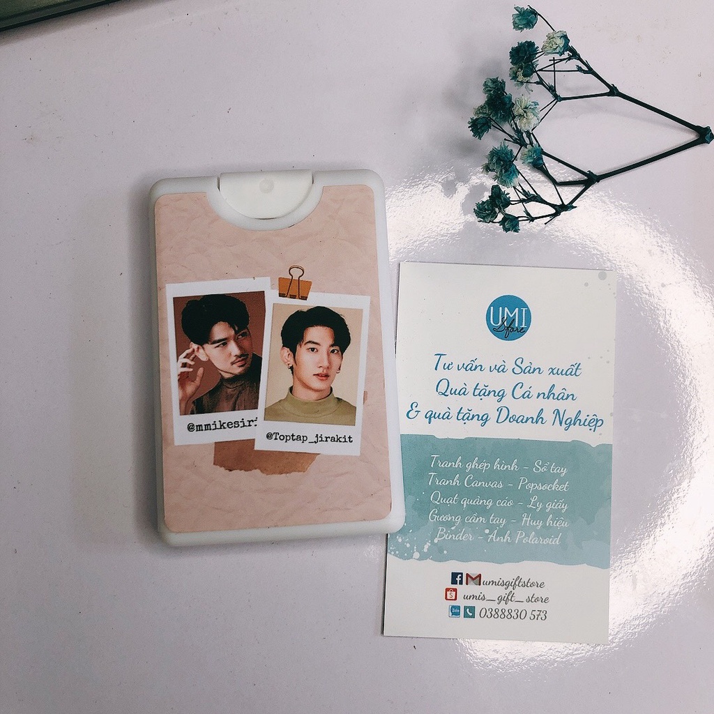 Phôi bình nước rửa tay 20ml - in và dán decal- Vật tư in quà tặng theo yêu cầu dành cho shop quà tặng - UMI's GIFT STORE