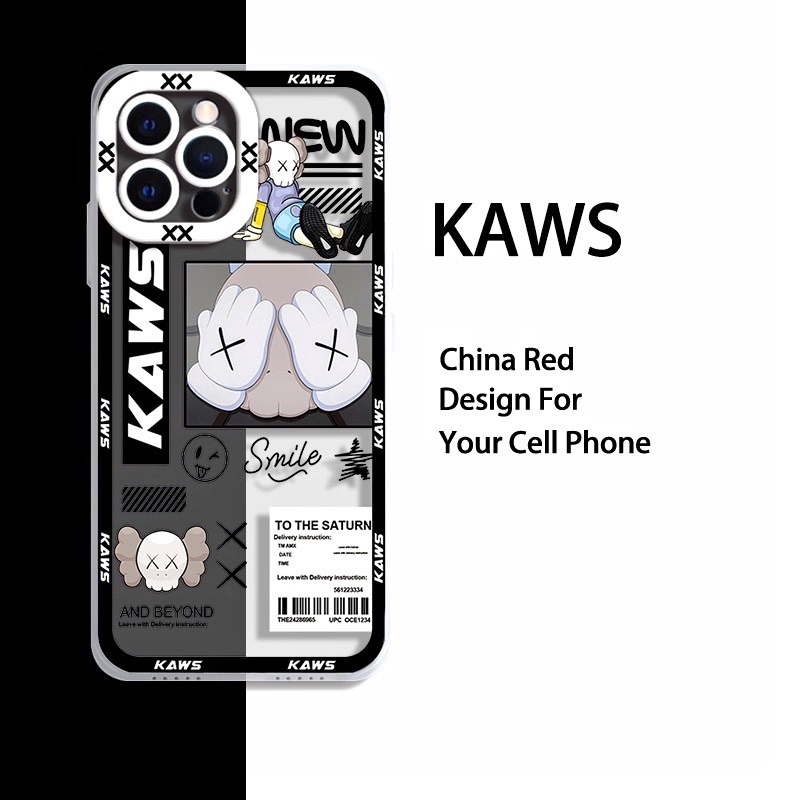 Ốp silicon dẻo kaws kawail cho iP xs max/11 pro max/12 pro max/13 pro max/13 tại Nguyễn Gia group Cao Đạt Q5