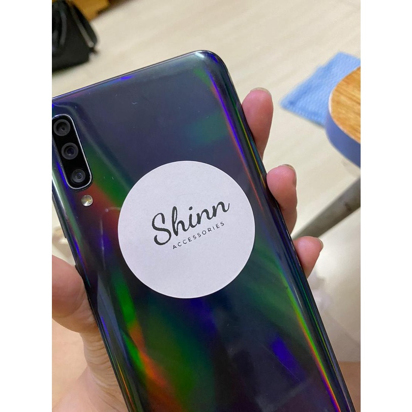 Giấy in tem tròn 50x50 mm dành cho máy in PeriPage, goojprt A8..