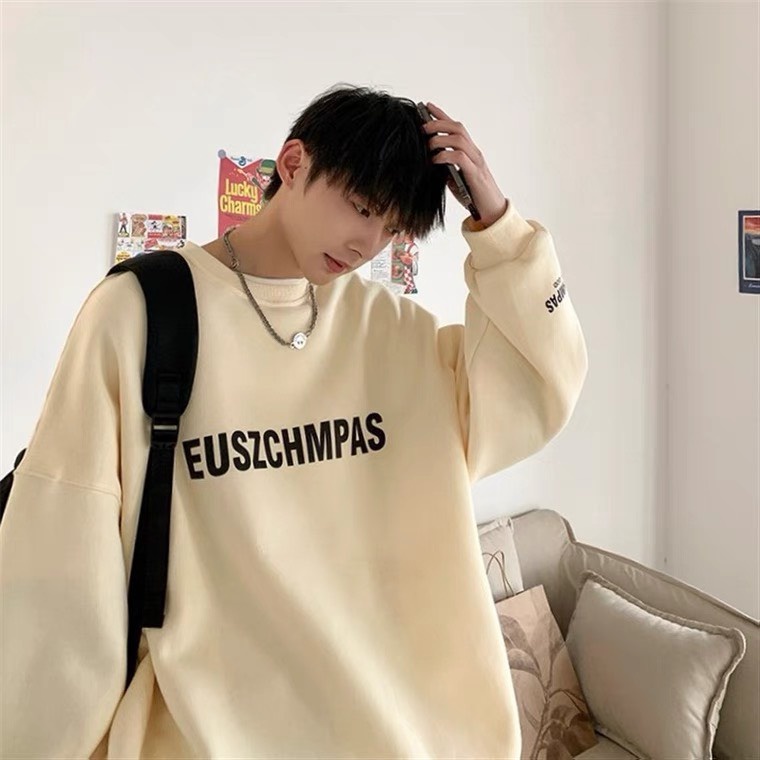 Áo khoác nỉ  Áo sweater màu NUDE nam nữ đẹp form rộng Unisex chất nỉ ngoại dày dặn - LUXCY