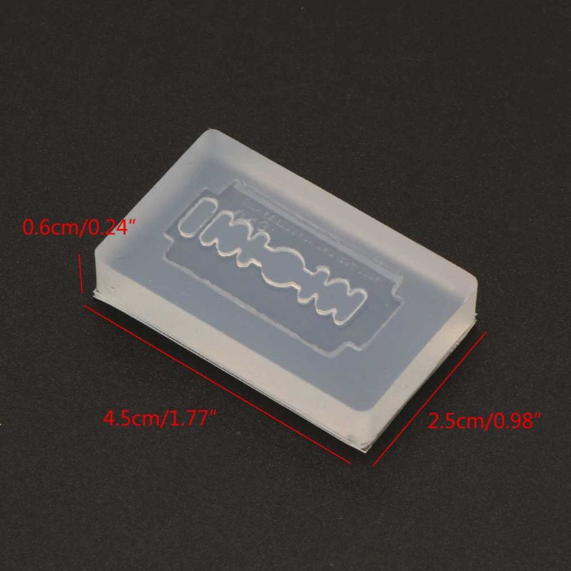Khuôn Làm Bông Tai Epoxy Hình Lưỡi Dao Độc Đáo