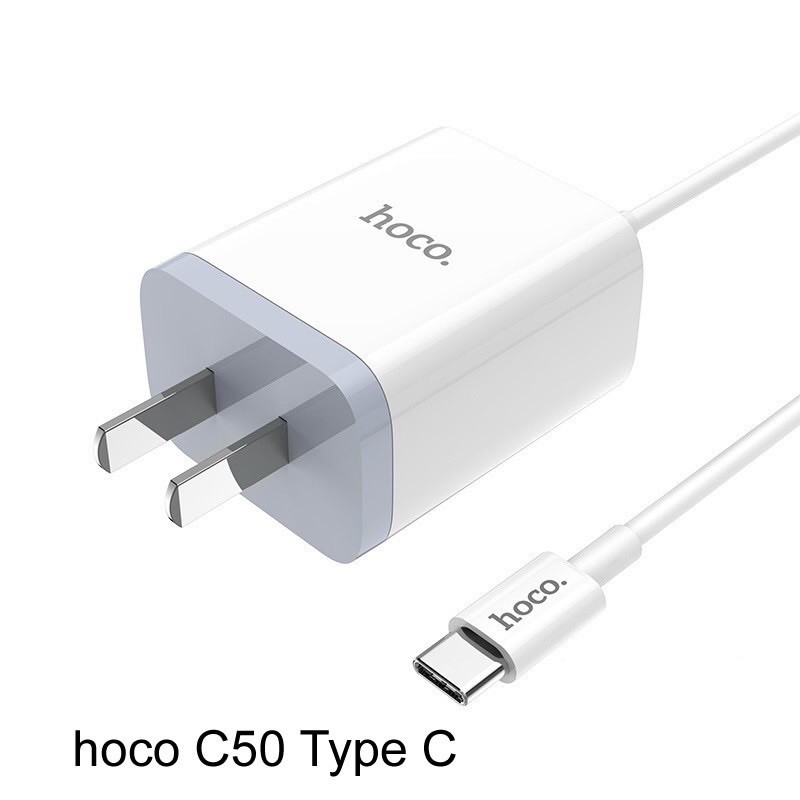 Bộ Củ Sạc Nhanh C50 Cho Micro USB/Type C