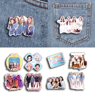 Huy hiệu GOT7 MAMAMOO ITZY RED VELVET HHI36 cài áo idol kpop balo sticker túi đeo hoạt hình dễ thương