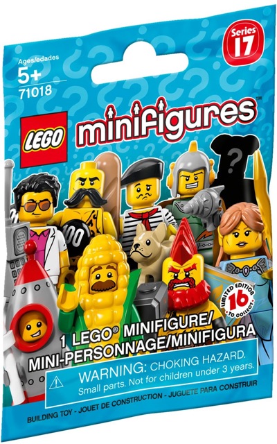 LEGO - Nhân vật Elf Girl số 15 - Minifigures Series 17  new sealed mới 100%