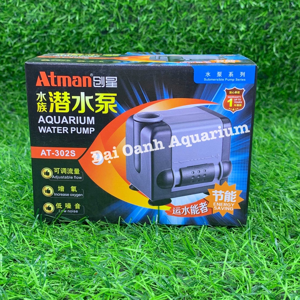 Máy Bơm Nước Bể Cá Atman AT 301S - AT 302S - AT 303S - AT 304S - AT 305S- AT 306S, Bơm chìm siêu êm