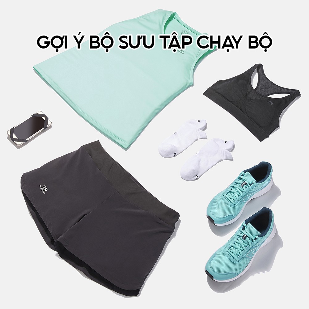 Quần short chạy bộ nữ DECATHLON run dry nhanh khô