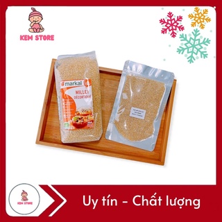 Hạt kê hữu cơ markal cho bé ăn dặm tách lẻ 100gr