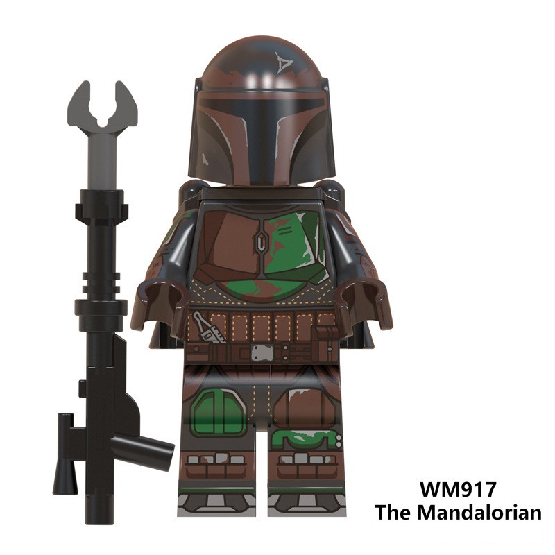 Minifigures Star Wars Các Mẫu Nhân Vật Trong Seri Phim The Mandalorian WM6085