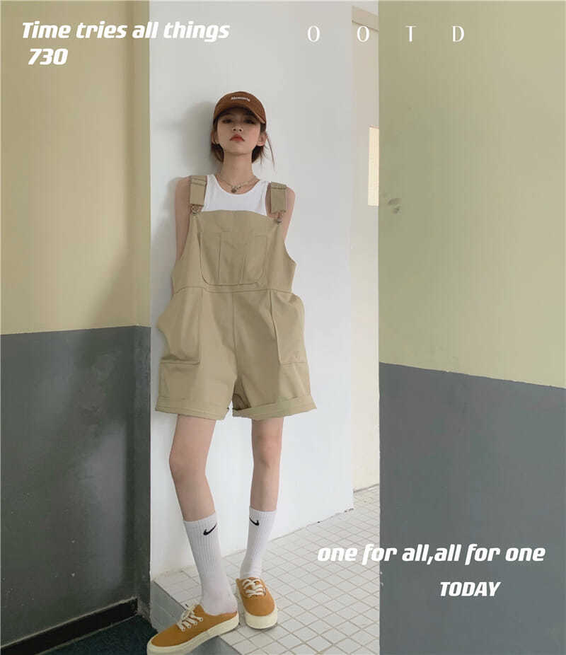 Quần Short Jeans Lưng Cao Ống Rộng Cá Tính Cho Nữ | BigBuy360 - bigbuy360.vn