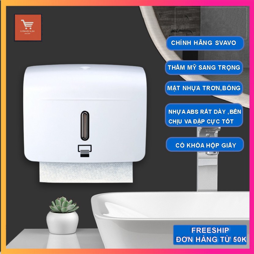 Hộp Đựng Giấy Lau Tay Siêu Cấp Svavo PL-151060 Đỉnh Cao Chất Lượng Hoàn Thiện.