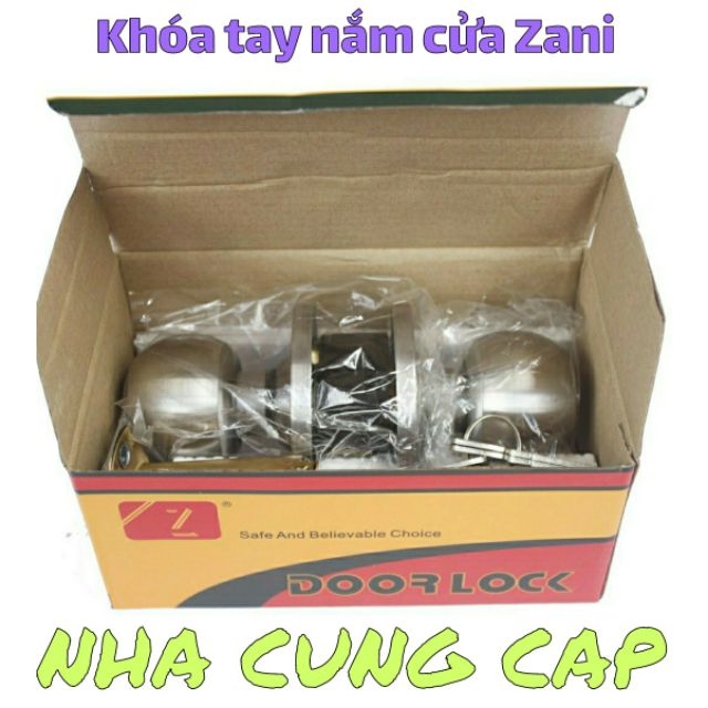 KHÓA TAY NẮM CỬA ZANI INOX