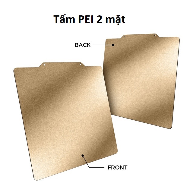 Bộ tấm bàn in PEI cho máy in 3D thương hiệu KINGROON