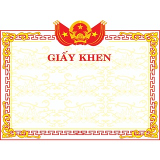 Giấy khen TH-THCS-THPT thiết kế riêng
