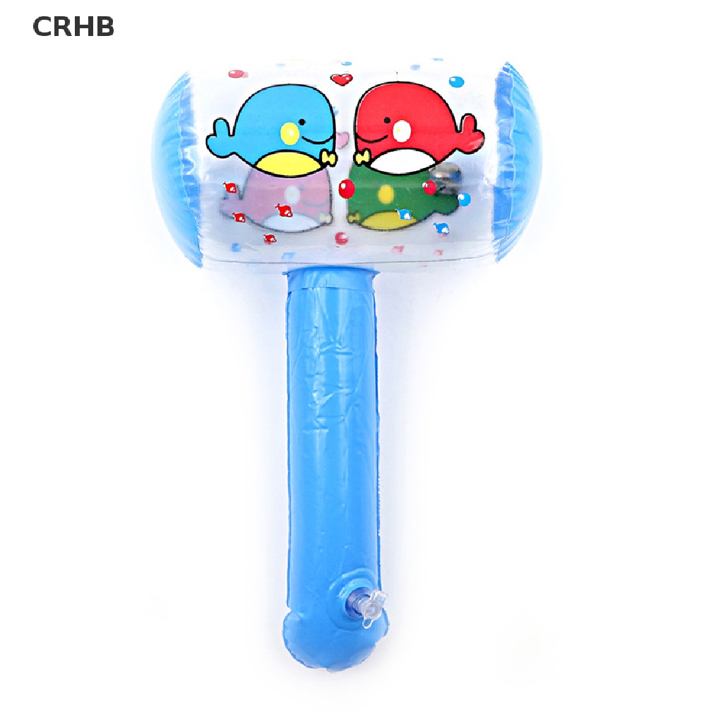 1 Búa Bơm Hơi Kiểu Hoạt Hình Đáng Yêu Có Chuông Màu Sắc Ngẫu Nhiên Mới