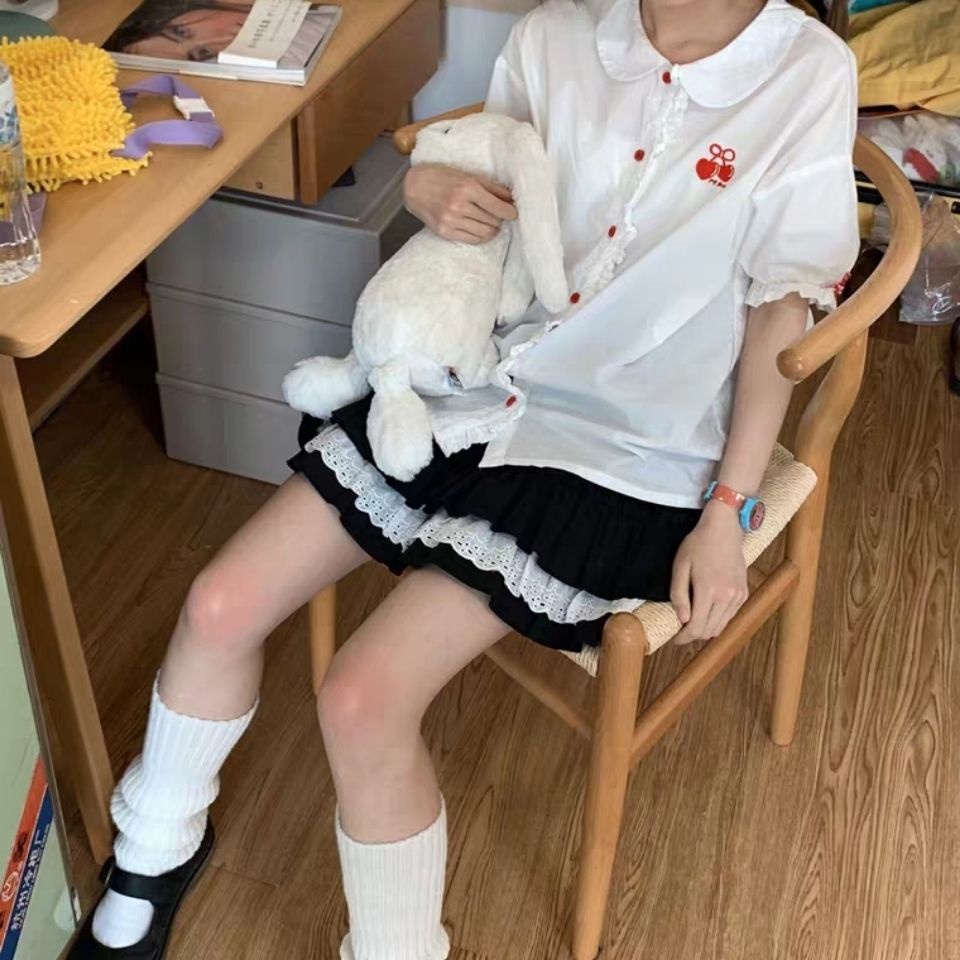 Chân Váy Chữ a Lưng Cao Xếp Ly Thời Trang Mùa Hè Hàn Quốc Y2k