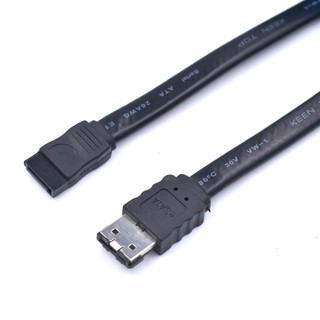 Cáp ổ cứng mở rộng mở rộng eSATA sang SATA 50cm Cáp HDD mở rộng được bảo vệ 3Gbps