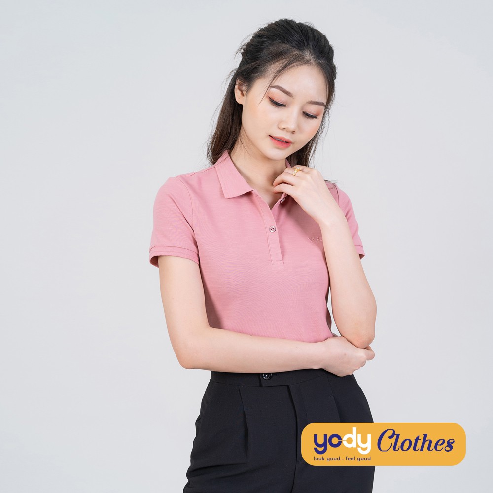Áo thun polo nữ YODY chất cotton cao cấp APN3280 | BigBuy360 - bigbuy360.vn