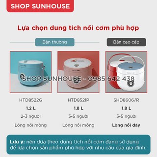 Nồi cơm điện Happy Time HTD8521 1.8L