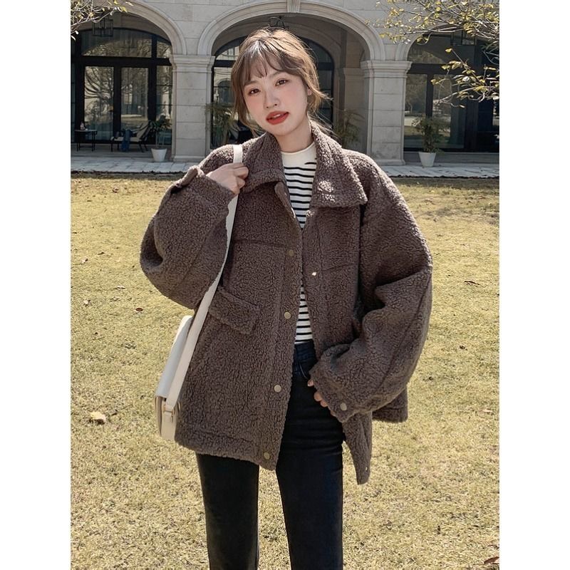 ÁO KHÁC BÔNG LÔNG CỪU HÓT 2021 QUẢNG CHÂU