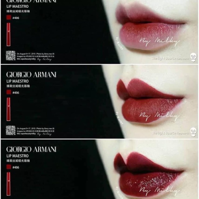 armani lip maestro 406
