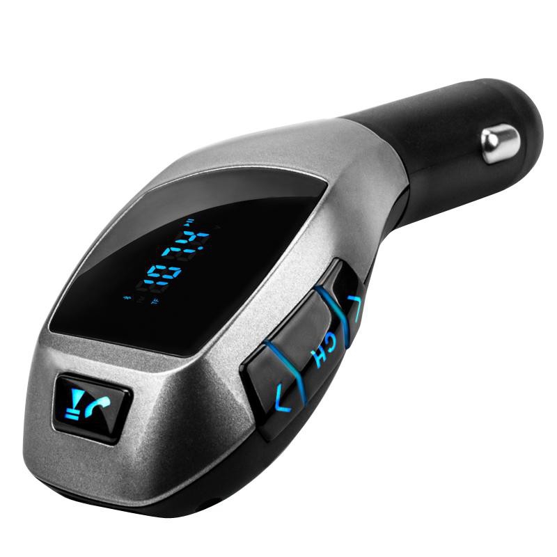 Bộ sạc không dây bluetooth X5 hỗ trợ Mp3 SD MMC USB FM hiển thị LCD