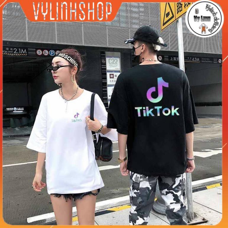 Áo thun nam nữ tay lỡ⚡VYLINHSHOP⚡ phông phản quang tiktok siêu mát form rộng mã MG00 nhiều màu