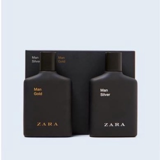 Tách set nước hoa nam zara man gold, silver 100ml ko box