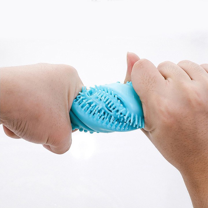 2 Bông Tắm Silicone Tạo Bọt, Massage, Kỳ đất, Kỳ ghét Có Dây Treo - MEGAMART