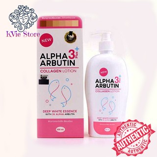 Lotion Sữa Dưỡng Thể Trắng Da Alpha Arbutin Mẫu Mới 3+ Plus Thái Lan 500ml