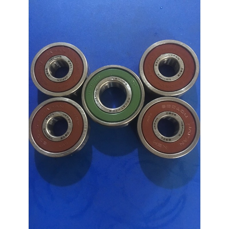 Bộ vòng bi NSK Nhật cho Moay ơ xe Wave các loại