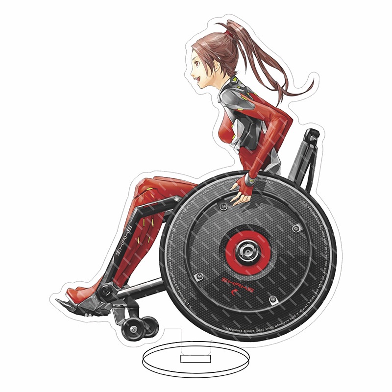 Đồ trang trí nhân vật phim hoạt hình Guilty Crown bằng acrylic