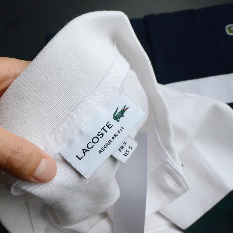 Áo Thun Polo Nam Ngắn Tay LCST Kẻ Ngang 6 Chất Liệu Cotton Thoáng Mát