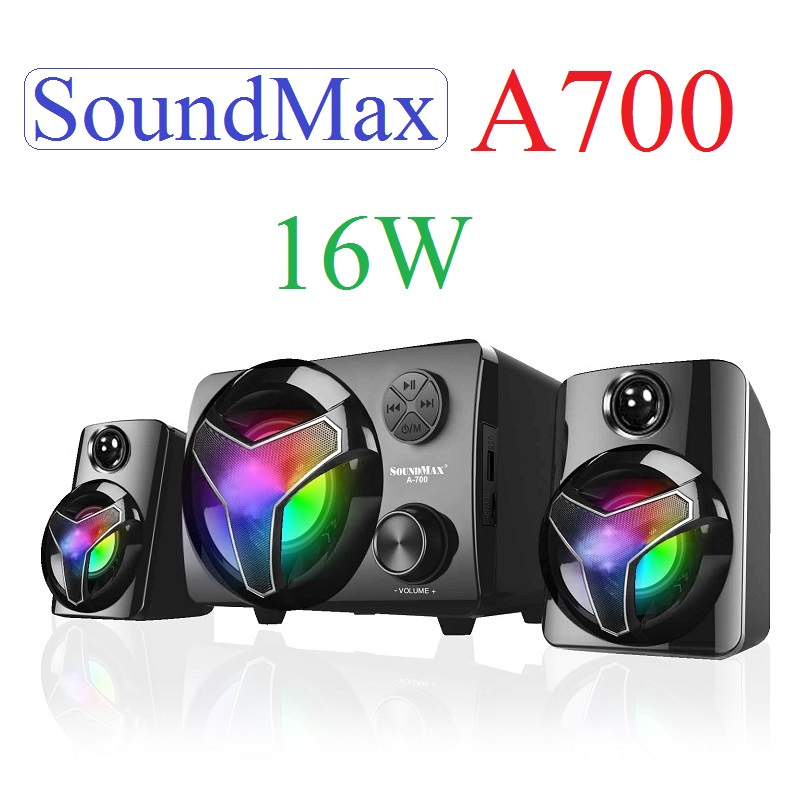 Loa SoundMax A700 (bluetooth, jack 3.5mm, thẻ nhớ, usb)
