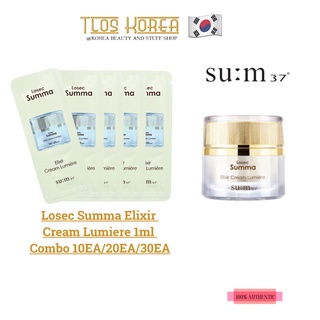 30 gói Kem dưỡng thanh lọc tái tạo,dưỡng trắng Sum 37 Losec Summa Elixir Cream Lumiere